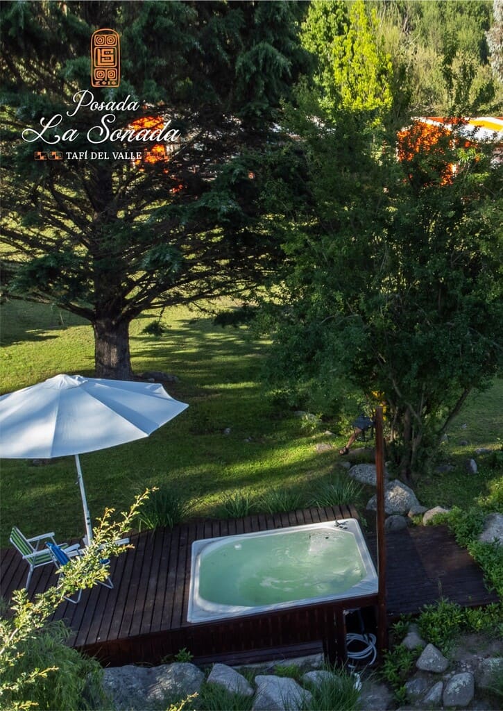 Jardin de la soñada con hidromasaje